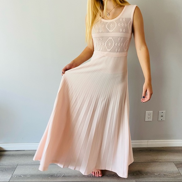 Vintage 1970’s Tricot Partout maxi dress knit 6/8 - Picture 5 of 9